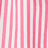 Baby Girls Striped Cotton Fun Shirtdress & Bloomer