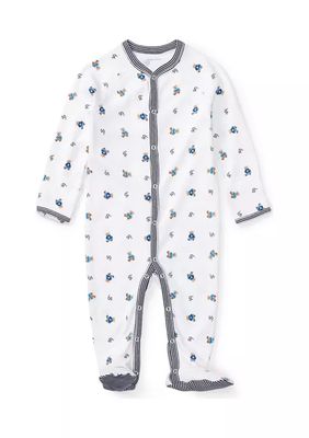 Bear Print Cotton Coverall