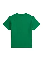 Baby Boys Cotton Jersey Crew Neck T-Shirt