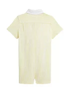 Baby Boys  Color-Blocked Mesh Polo Dress & Bloomer