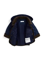 Baby Boys Hooded Barn Jacket