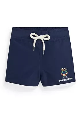 Baby Boys Polo Bear Swim Trunks