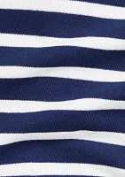 Baby Boys Striped French Terry Pullover & Pants Set