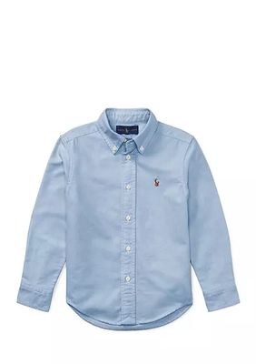 Toddler Boys Cotton Oxford Shirt