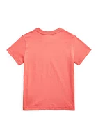 Boys 2-7 Cotton Jersey Crew Neck T-Shirt