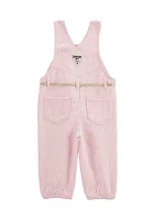 Baby Girls Knit Overalls