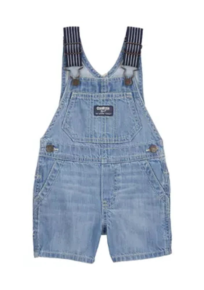 Baby Boys Denim Shortalls