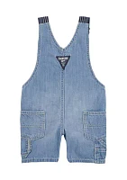 Baby Boys Denim Shortalls