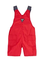 Baby Boys Canvas Shortalls