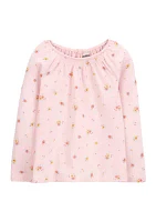 Toddler Girls Long Sleeve Knit Top