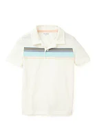 Toddler Boys Short Sleeve Knit Polo Shirt