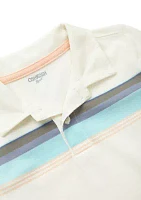 Toddler Boys Short Sleeve Knit Polo Shirt