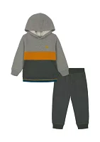 Toddler Boys Fleece Joggers Set