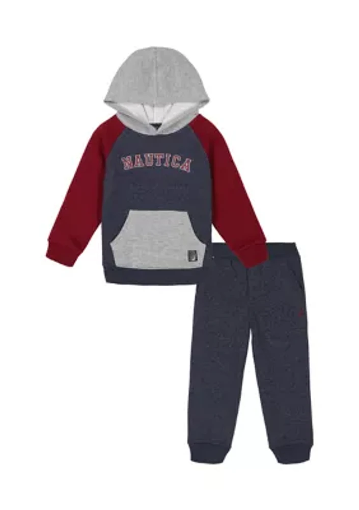 Toddler Boys Fleece Hoodie and Joggers Set