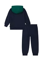 Toddler Boys 2 Piece Fleece Joggers Set