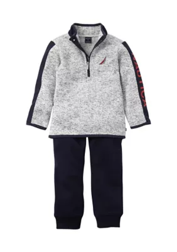 Toddler Girls Fleece Pullover Set