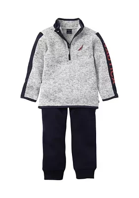 Toddler Girls Fleece Pullover Set