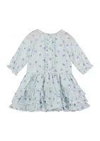 Baby Girls Heart Printed Dress