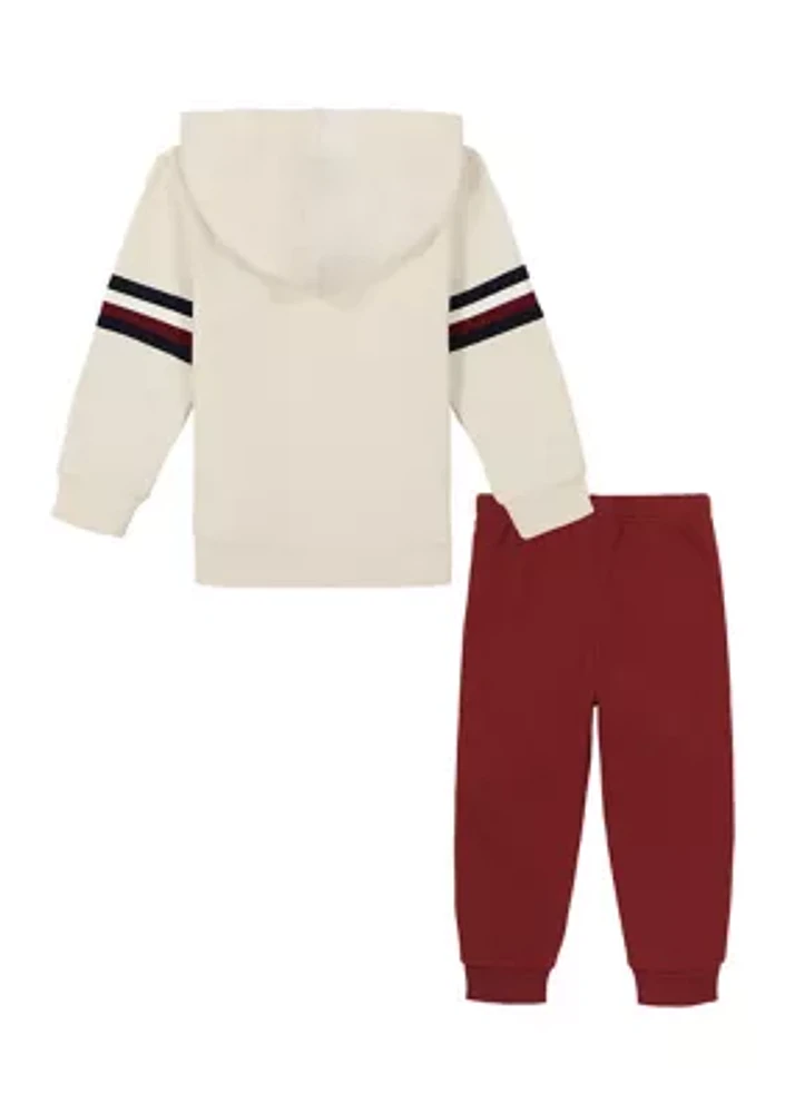 Toddler Boys 1/2 Zip Hoodie and Joggers Set