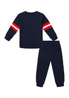 Toddler Boys Knit Joggers Set