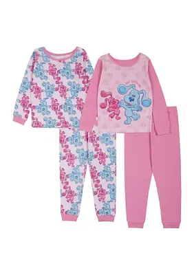 Toddler Girls Printed Pajama Set