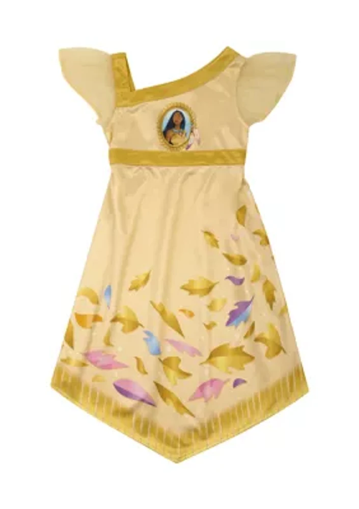 Girls Pocahontas Fantasy Gown