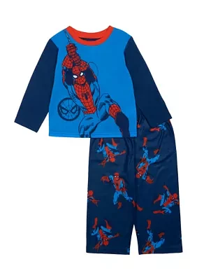 Toddler Boys Spidey Swing Printed Pajama Set