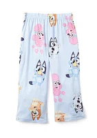 Toddler Girls Gathering Printed Pajama Set