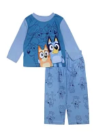 Toddler Boys Bingo Friends Printed Pajama Set