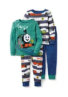 Toddler Boys On Track Thomas 2 Piece Pajama Set