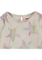 Baby Girls Star T-Shirt and Skirtall Set