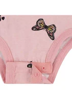 Baby Girls Cordurory Butterfly Skirtall Set