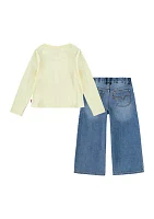 Toddler Girls T-Shirt and Pants Set