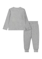 Toddler Boys Thermal T-Shirt and Joggers Set