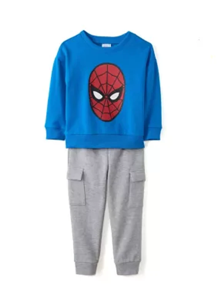 Toddler Boys Spider Man Graphic T-Shirt and Joggers Set