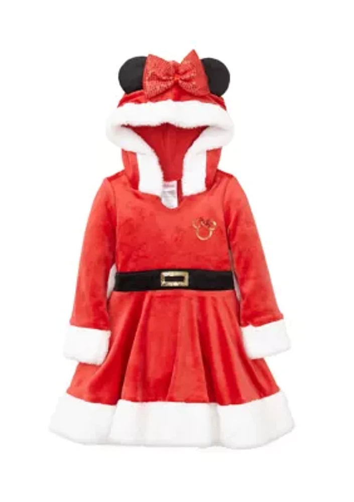 Baby Girls Minnie Mouse Santa Dress