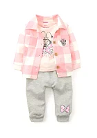 Baby Girls Minnie Mouse Jacket Set