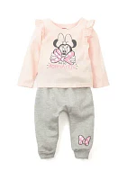 Baby Girls Minnie Mouse Jacket Set