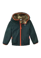 Toddler Boys Sherpa Reversible Jacket