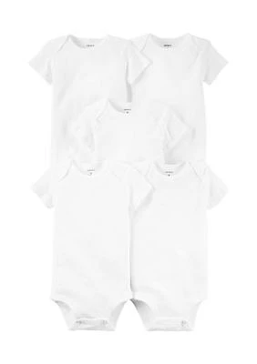 Baby Sleeveless Bodysuits - 5 Pack