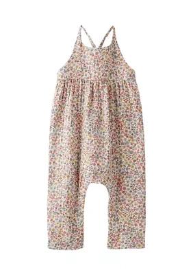 Baby Girls Gauze Jumpsuit