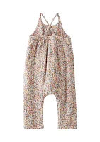 Baby Girls Gauze Jumpsuit