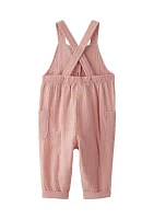 Baby Girls One Piece Gauze Jumpsuit