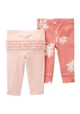 Baby Girls Pants - Pack of 2