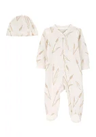 Baby 2 Piece Footie Pajamas Set