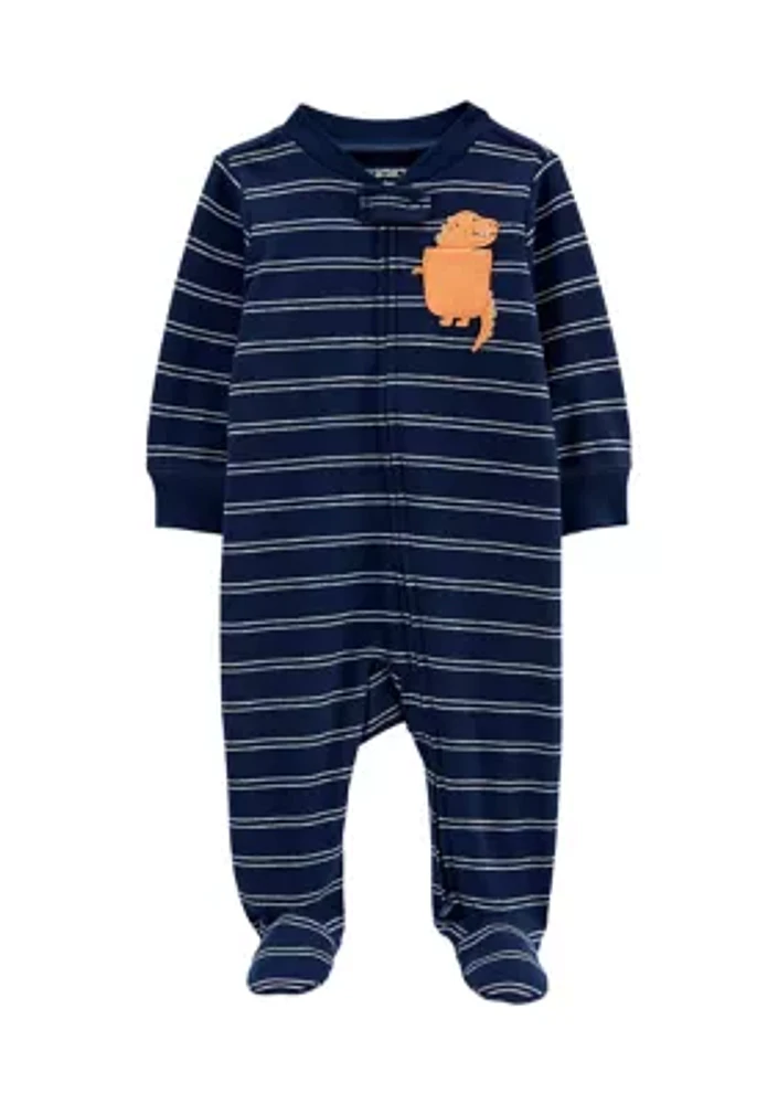 Baby Boys Dinosaur Sleep One Piece