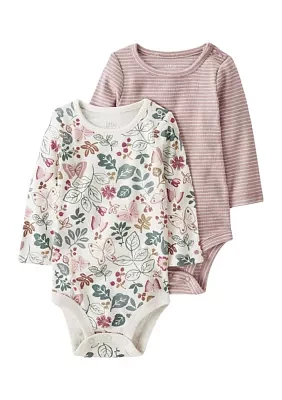 Baby Girls Long Sleeve Bodysuit