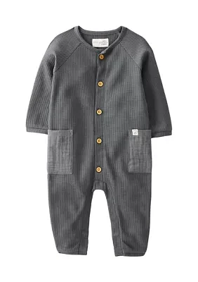 Baby Waffle Jumpsuit