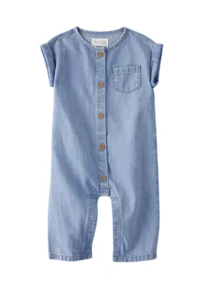 Baby Chambray Jumpsuit