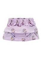 Baby Girls Sleeveless Smocked Floral Skort Set